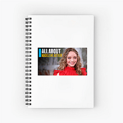 Versatile Performer Madeleine Arthur Notebook