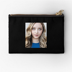 Film Actress Madeleine Arthur Zipper Pouches