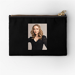 Screen Talent Madeleine Arthur Zipper Pouches