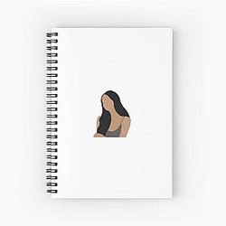 Madison Beer Selfish Art Spiral Notebook