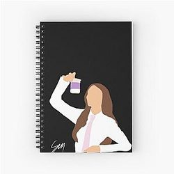 Madison Beer Sticker  Spiral Notebook