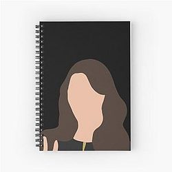 Madison Beer sticker  Spiral Notebook