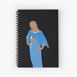 Madison Beer sticker  Spiral Notebook