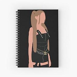 Madison Beer sticker  Spiral Notebook