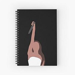 Madison Beer sticker  Spiral Notebook