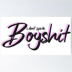 madison beer - boyshit Poster