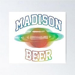 Madison beer light Poster