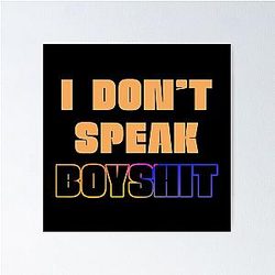 I Don't Speak Boyshit - Madison Beer Poster