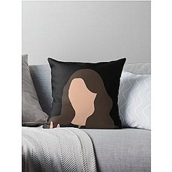 Madison Beer sticker  Throw Pillow