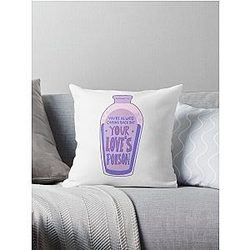 BOYSHIT Madison Beer Lyrics Throw Pillow