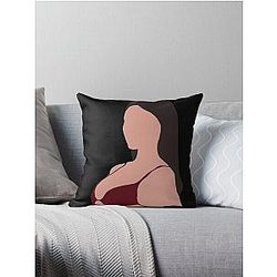 Madison Beer sticker  Throw Pillow