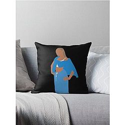Madison Beer sticker  Throw Pillow