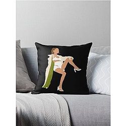 Madison Beer sticker  Throw Pillow