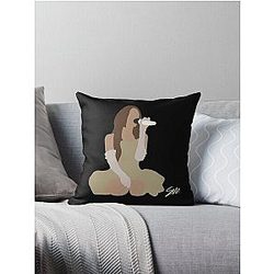 Madison Beer sticker  Throw Pillow