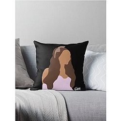 Madison Beer sticker  Throw Pillow