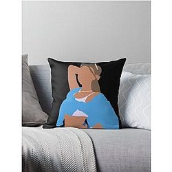 Madison Beer sticker  Throw Pillow