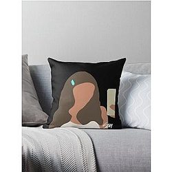 Madison Beer sticker  Throw Pillow