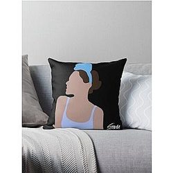 Madison Beer sticker  Throw Pillow