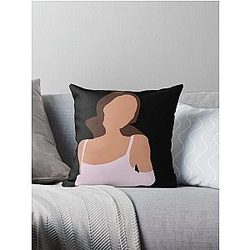 Madison Beer sticker  Throw Pillow