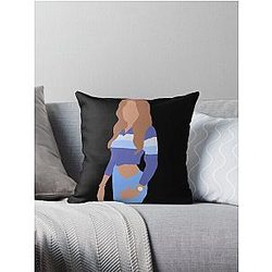 Madison Beer sticker  Throw Pillow