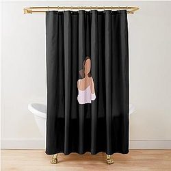 Madison Beer sticker  Shower Curtain