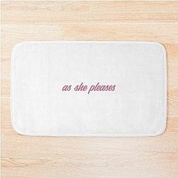 as she pleases - madison beer Bath Mat