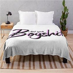 madison beer - boyshit Throw Blanket