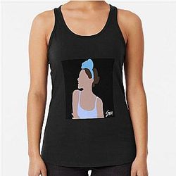 Madison Beer sticker  Racerback Tank Top