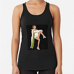 Madison Beer sticker  Racerback Tank Top