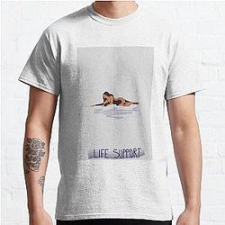 madison beer life support with words Classic T-Shirt