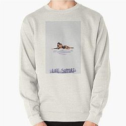 madison beer life support with words Pullover Sweatshirt