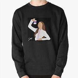 Madison Beer Sticker  Pullover Sweatshirt