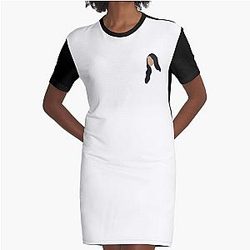 Madison Beer  Graphic T-Shirt Dress
