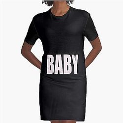 Baby Madison Beer  Graphic T-Shirt Dress
