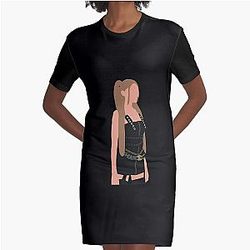 Madison Beer sticker  Graphic T-Shirt Dress
