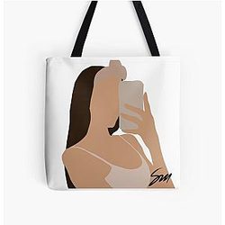 Madison Beer sticker  All Over Print Tote Bag