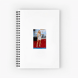 Comedy And Thriller Face Madison Iseman Notebook