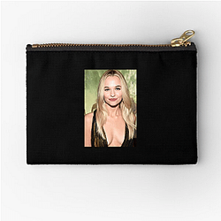 Versatile Young Actress Madison Iseman Zipper Pouches