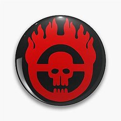 Best seller mad max skull merchandise Pin