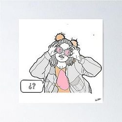 funny face cute mad max girl Poster