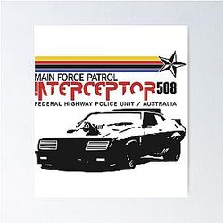Mad Max Interceptor 508  Poster