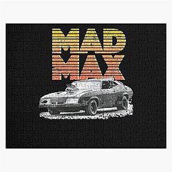 Vintage Retro Mad Max Interceptor Gifts Movie Fans Jigsaw Puzzle