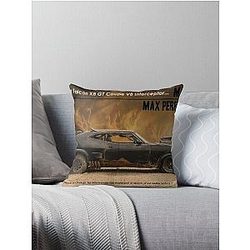 Mad Max Interceptor Throw Pillow