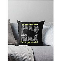 Mad Max Interceptor  Throw Pillow