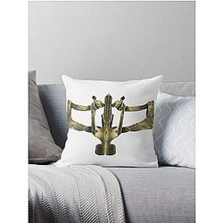 Mad Max Mask  Throw Pillow