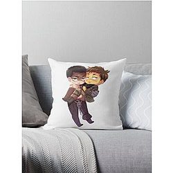 Mad Max - Chibi Max + Furiosa Throw Pillow