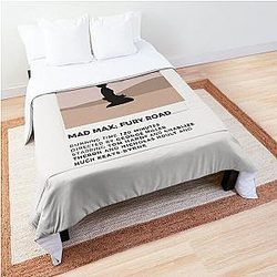 Mad Max Minimalist Poster Comforter