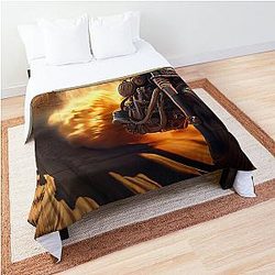 Mad Max Post-Apocalyptic race Comforter
