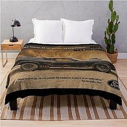 Mad Max Interceptor Throw Blanket