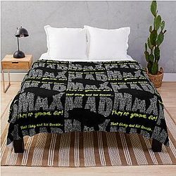 Mad Max Interceptor  Throw Blanket